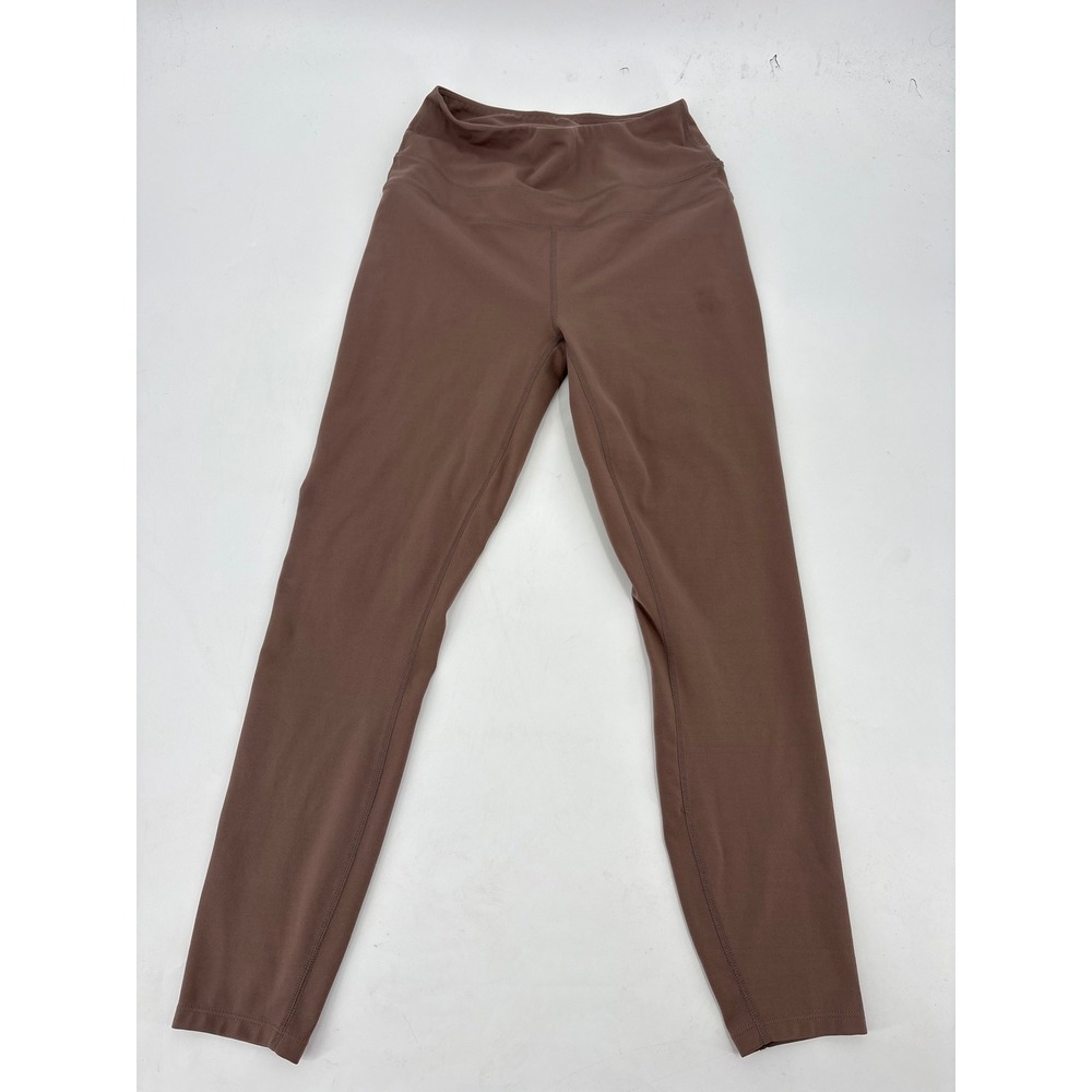 Varley Brown High Rise Recycled Polyester Performance Leggings Size Medium